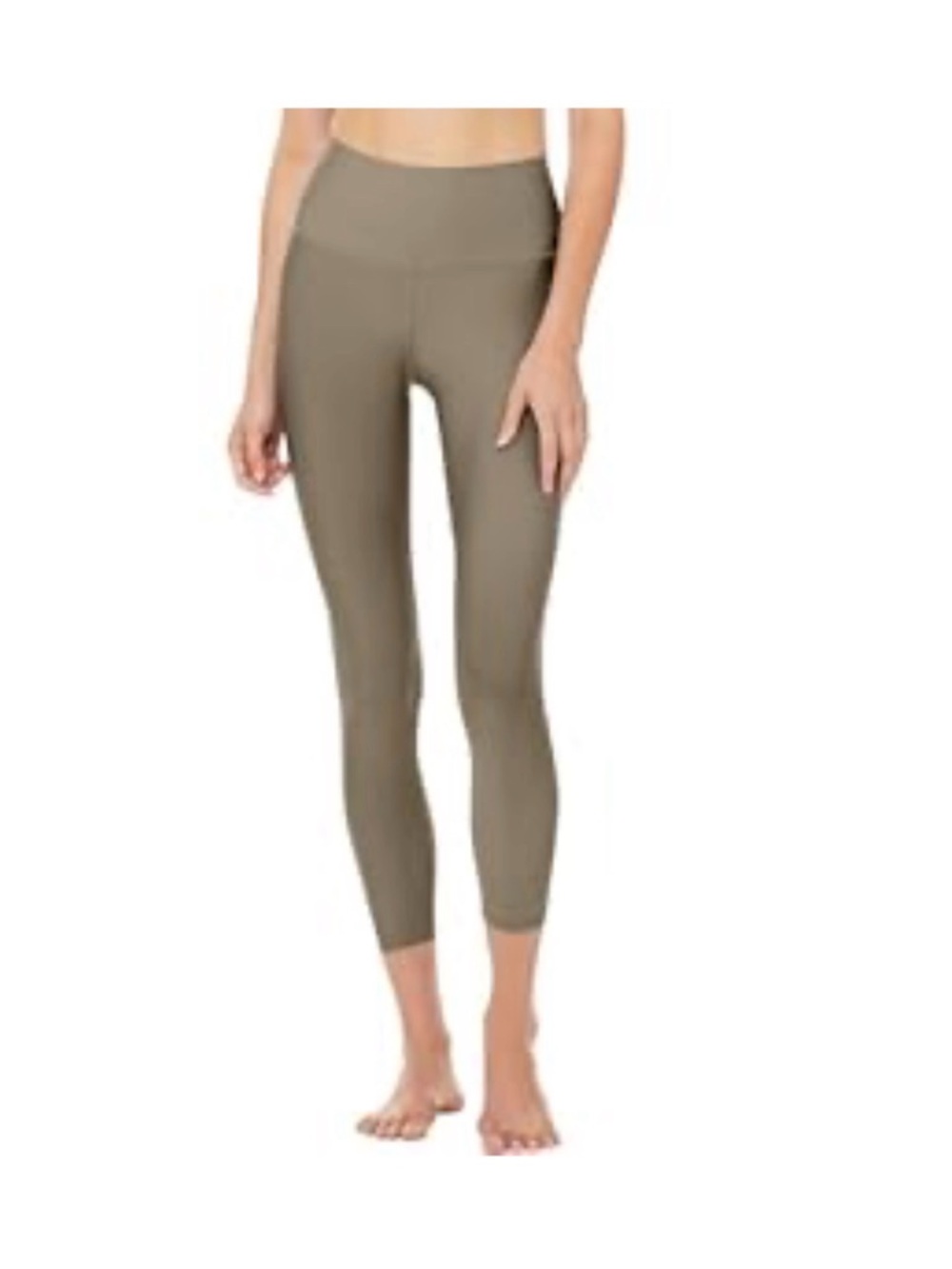Alo Yoga SET 7/8 High-Waist Airlift Legging + Cover Up — Olive Branch Size Small